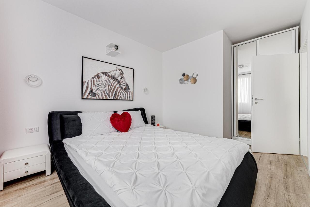 Ari Cinema Apartament With 2M Videoproiector Apartman Arad Kültér fotó
